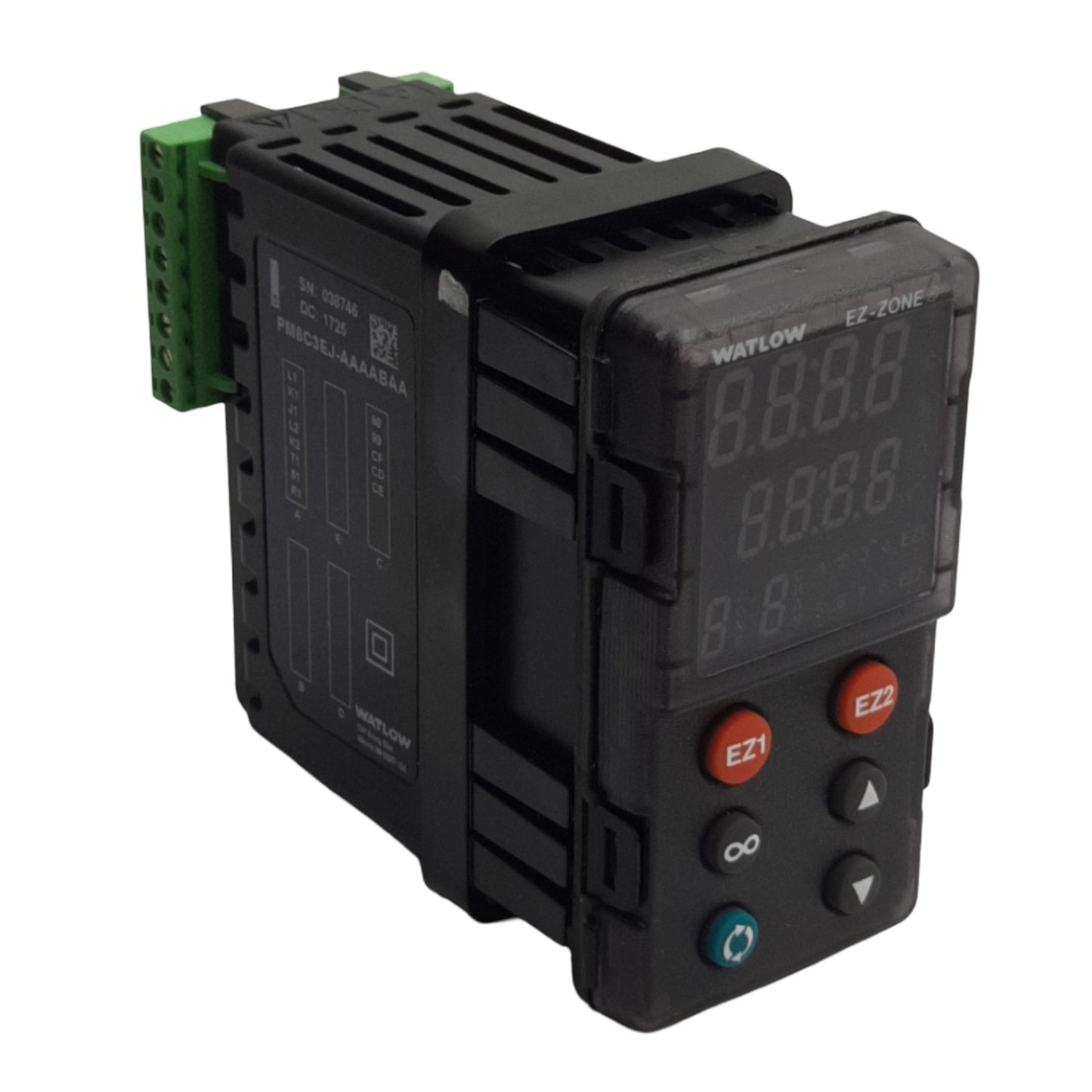 New – Open box Watlow PM8C3EJ-AAAABAA PM Plus Controller/PID, Universal Input, 28VAC/40VDC