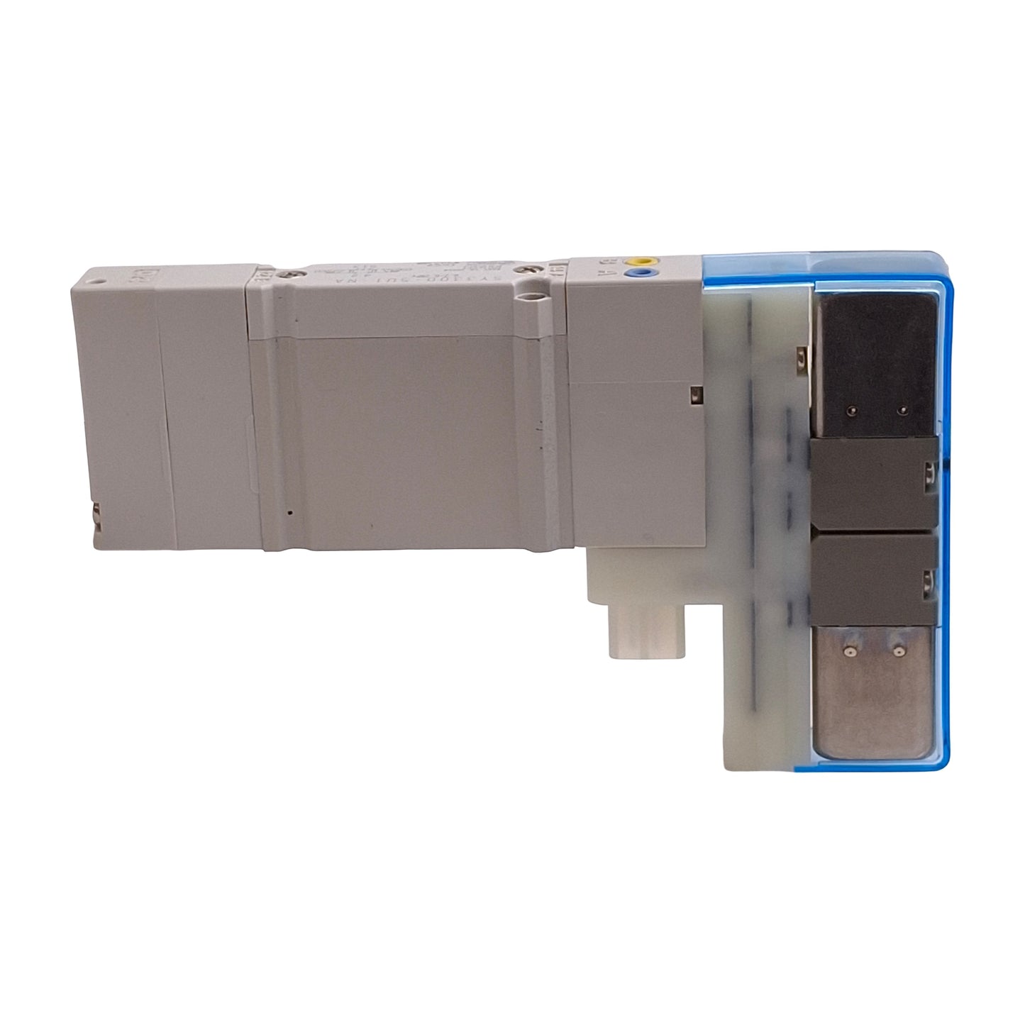 Used SMC SY3300-5U1-NA Dual Solenoid Valve, 3-Pos Closed Center, 0.7MPa, 24VDC Coil