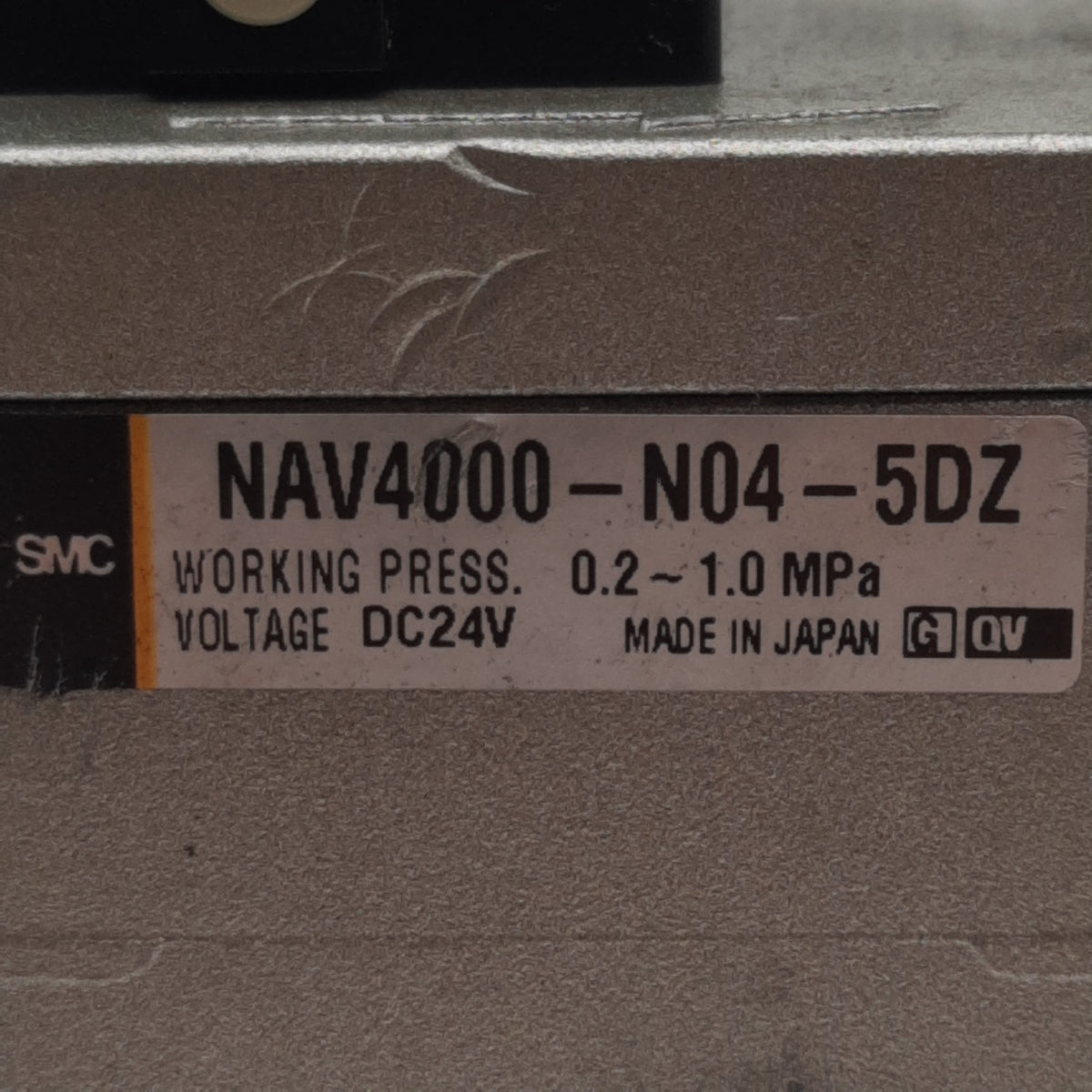 Used SMC AV4000-N04-5DZ Solenoid Soft Start Valve, 0.2-1.0MPa, 1/2in NPT, 24VDC Coil