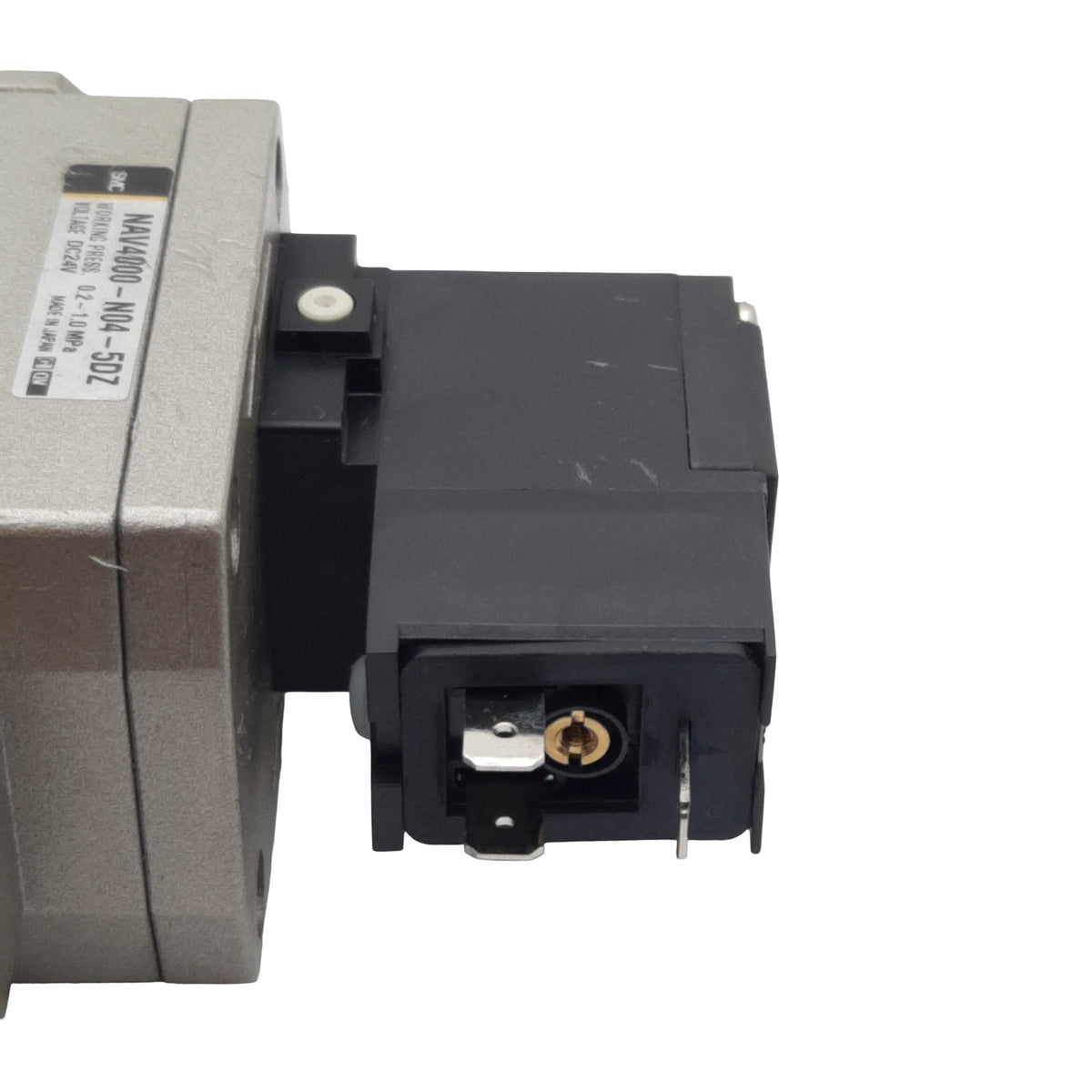 Used SMC AV4000-N04-5DZ Solenoid Soft Start Valve, 0.2-1.0MPa, 1/2in NPT, 24VDC Coil