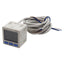 Used SMC ISE20B-T-P-M5-W Digital Pressure Sensor, PNP 80mA Out, 12-24VDC, 145psi, M5
