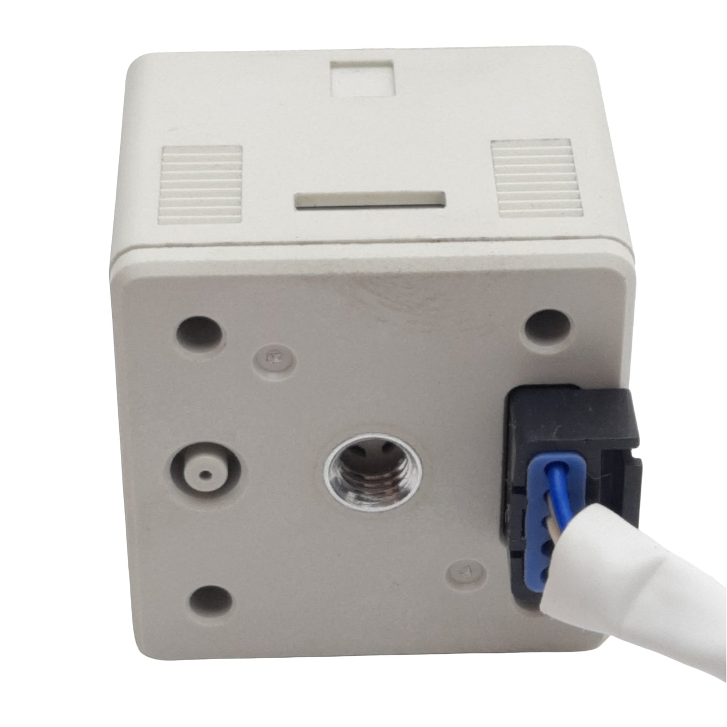 Used SMC ISE20B-T-P-M5-W Digital Pressure Sensor, PNP 80mA Out, 12-24VDC, 145psi, M5