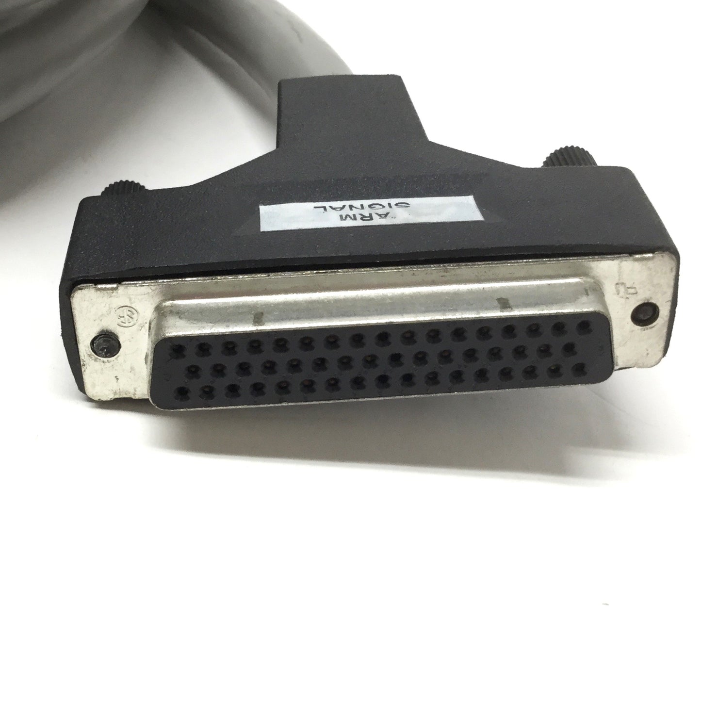 Used Adept 10861-01305 REV C Robot Arm Signal I/O Cable, 50-pin Dsub, 5m Long