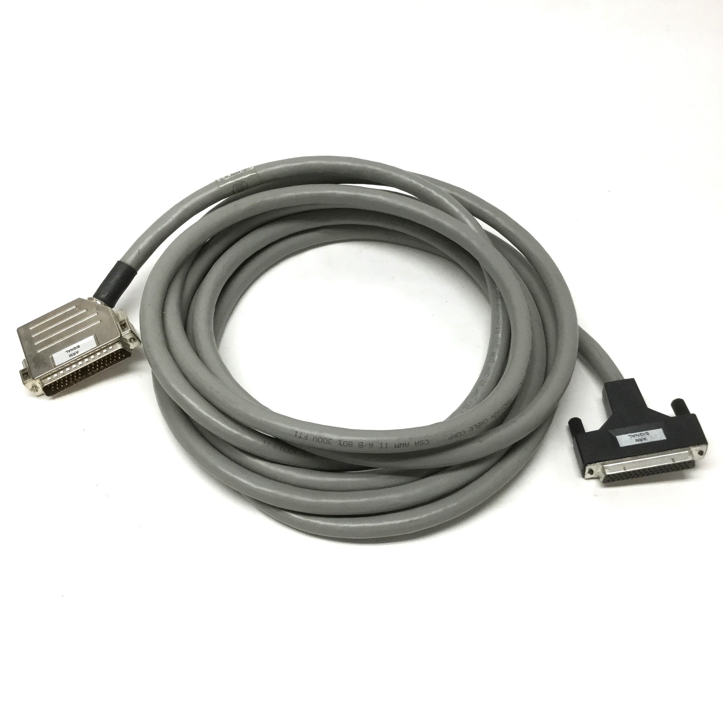 Adept 10861-01305 REV C Robot Arm Signal I/O Cable, 50-pin Dsub, 5m Lo ...
