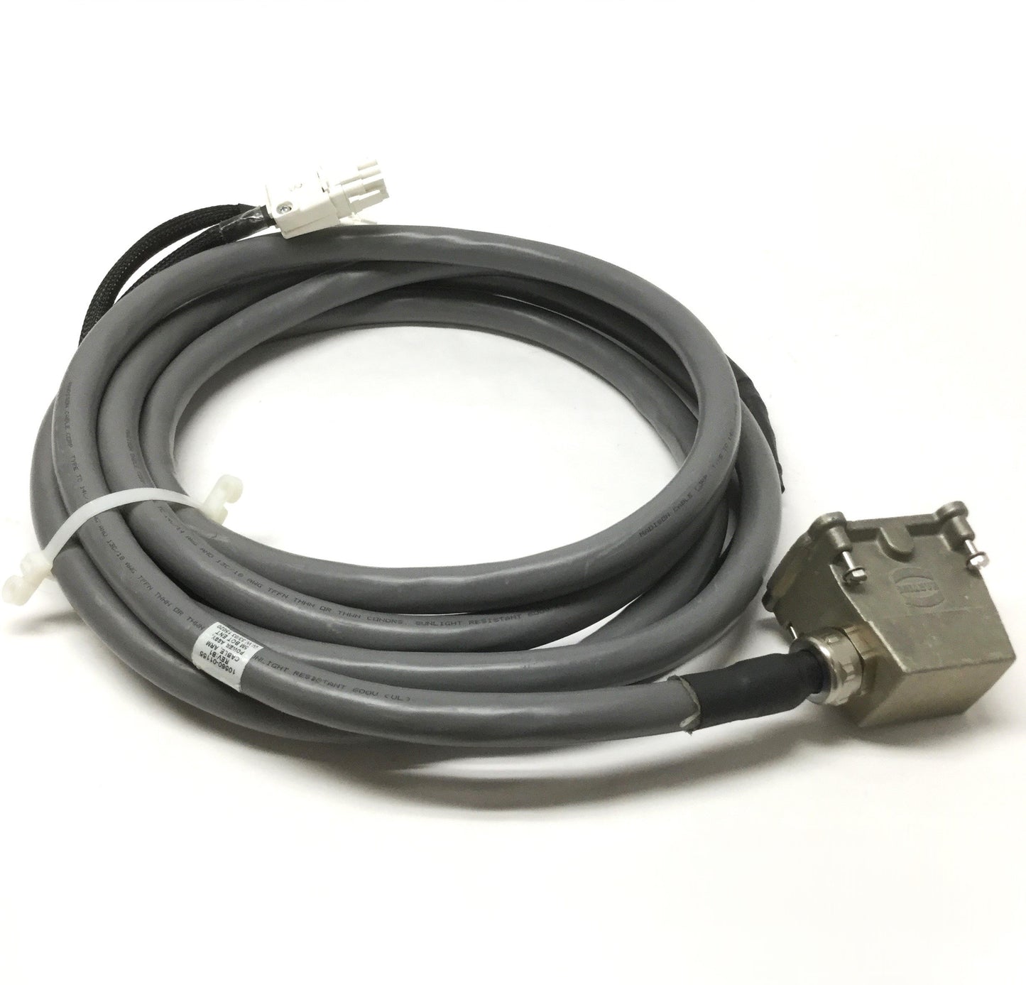 Used Adept 10560-01155 REV B1 Robot Arm Power Cable Assembly, PA-4 2-Slot, 5m