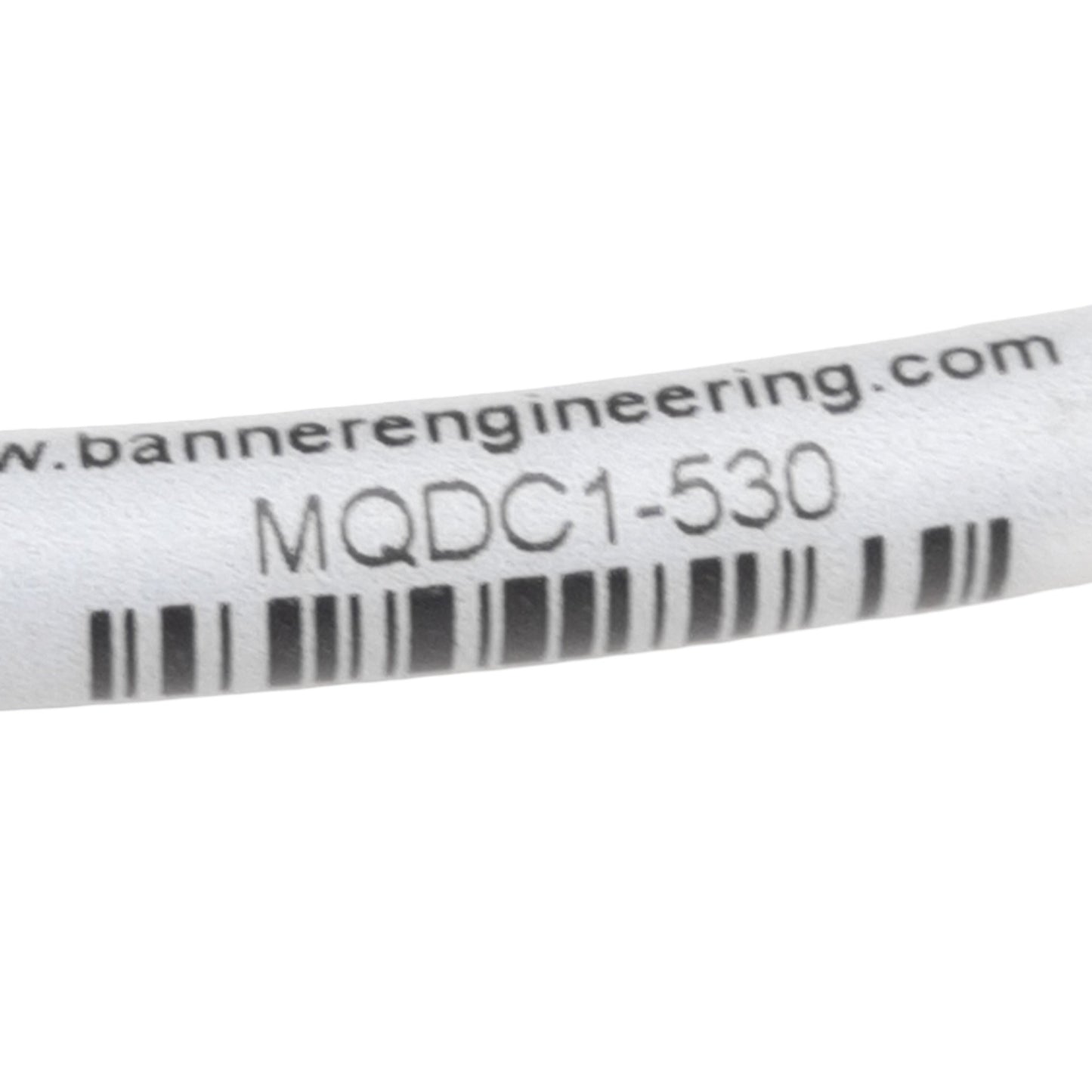 Used Banner MQDC1-530 Cordset 5-pin M12 Female to Flying Leads, 9ft Length, 250VAC/DC