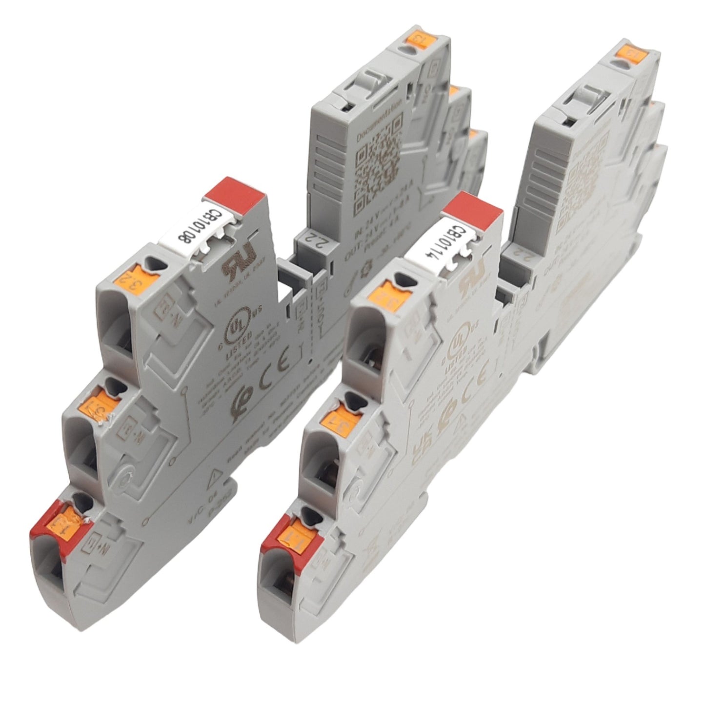 Used Lot of 2 Phoenix Contact PTCB E1 24DC/1-8A NO Electronic Circuit Breaker 24VDC