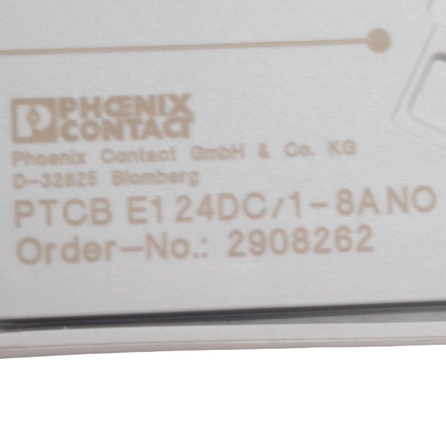 Used Lot of 2 Phoenix Contact PTCB E1 24DC/1-8A NO Electronic Circuit Breaker 24VDC