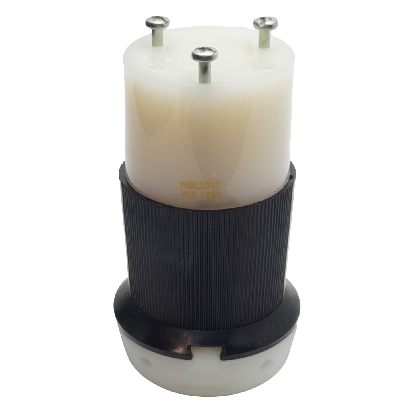 New Hubbell HBL2313 Twist-Lock Female Plug, 2-Pole 3-Wire, 20A 125VAC, NEMA L5-20R