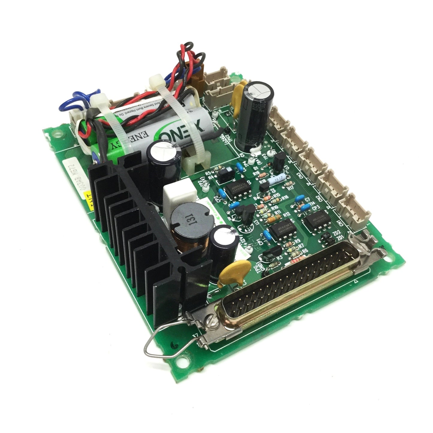 Used Kawasaki 50999-1547R00 Robot Add-On Backup Board, A50F, JS-5 *Dead Batteries*
