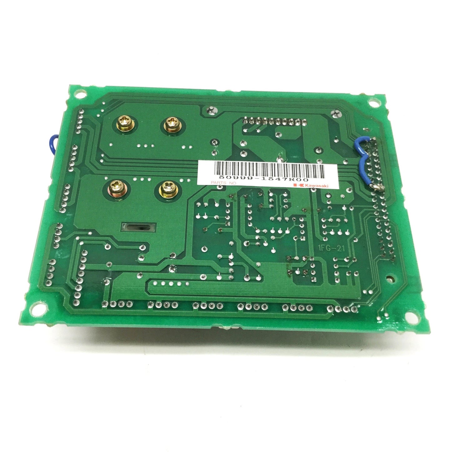 Used Kawasaki 50999-1547R00 Robot Add-On Backup Board, A50F, JS-5 *Dead Batteries*
