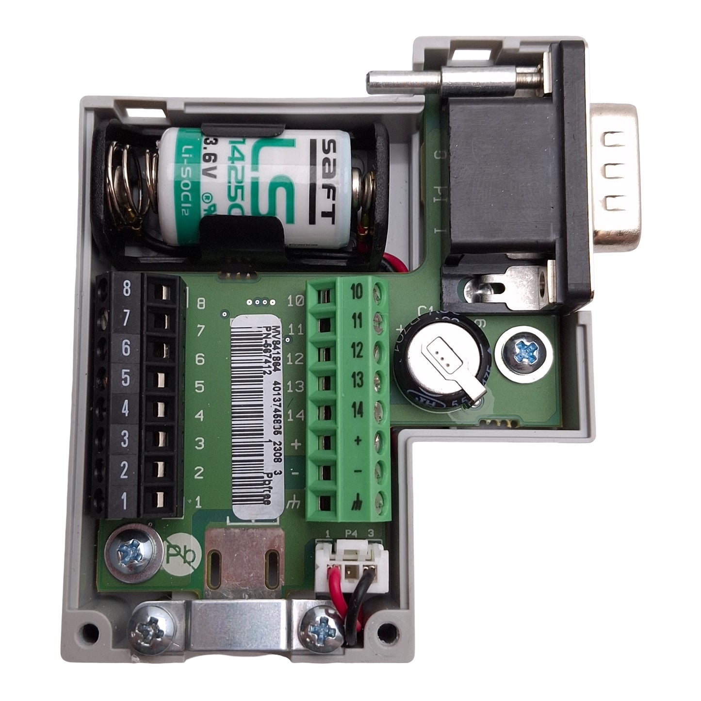 Used Allen Bradley 2198-K53CK-D15M Kinetix 5300 Feedback Connector Kit, D-Sub 15-Pin