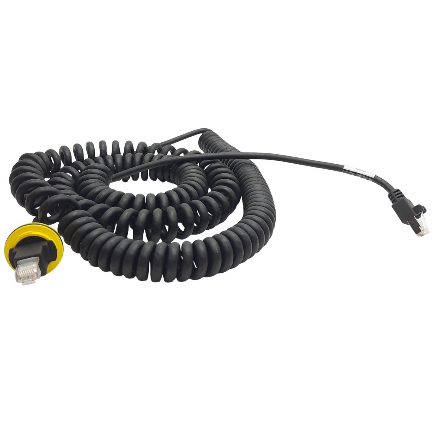 Used Cognex DM8000-ECABLE-05 Dataman Barcode Reader Scanner Ethernet Cable, 5m, RJ45