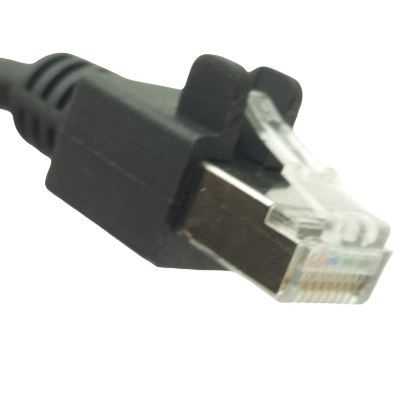 Used Cognex DM8000-ECABLE-05 Dataman Barcode Reader Scanner Ethernet Cable, 5m, RJ45