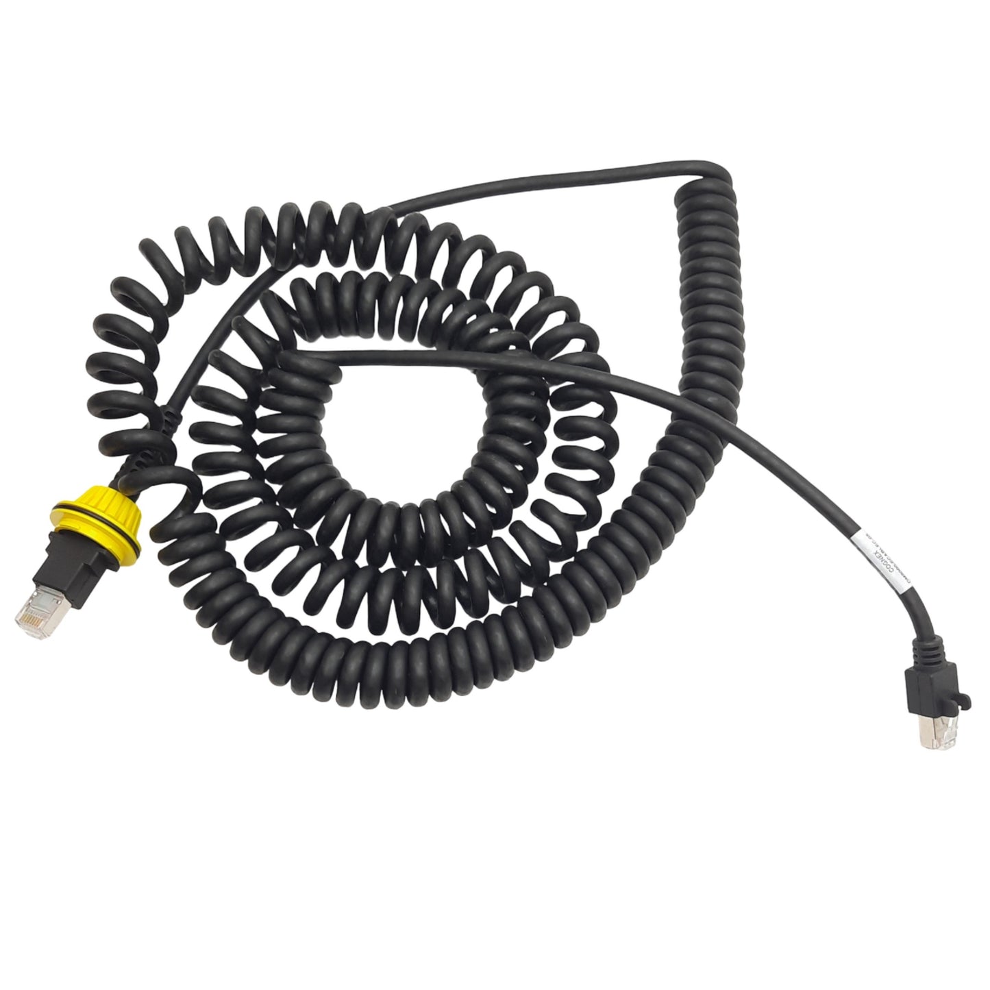 Used Cognex DM8000-ECABLE-05 Dataman Barcode Reader Scanner Ethernet Cable, 5m, RJ45