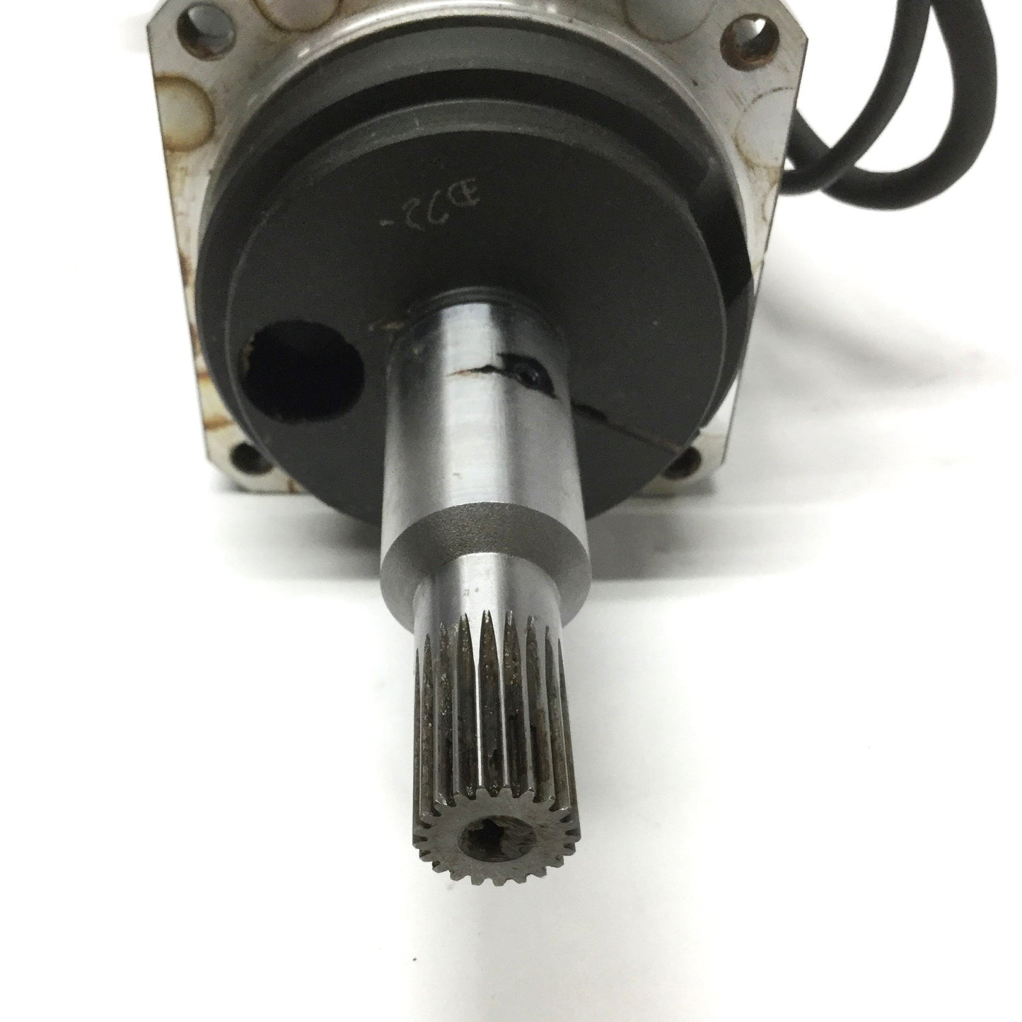 Used SANYO DENKI P50B08100VCXS9 AC Servomotor, Spline Shaft, 1000W 200VAC 5A, 86mm