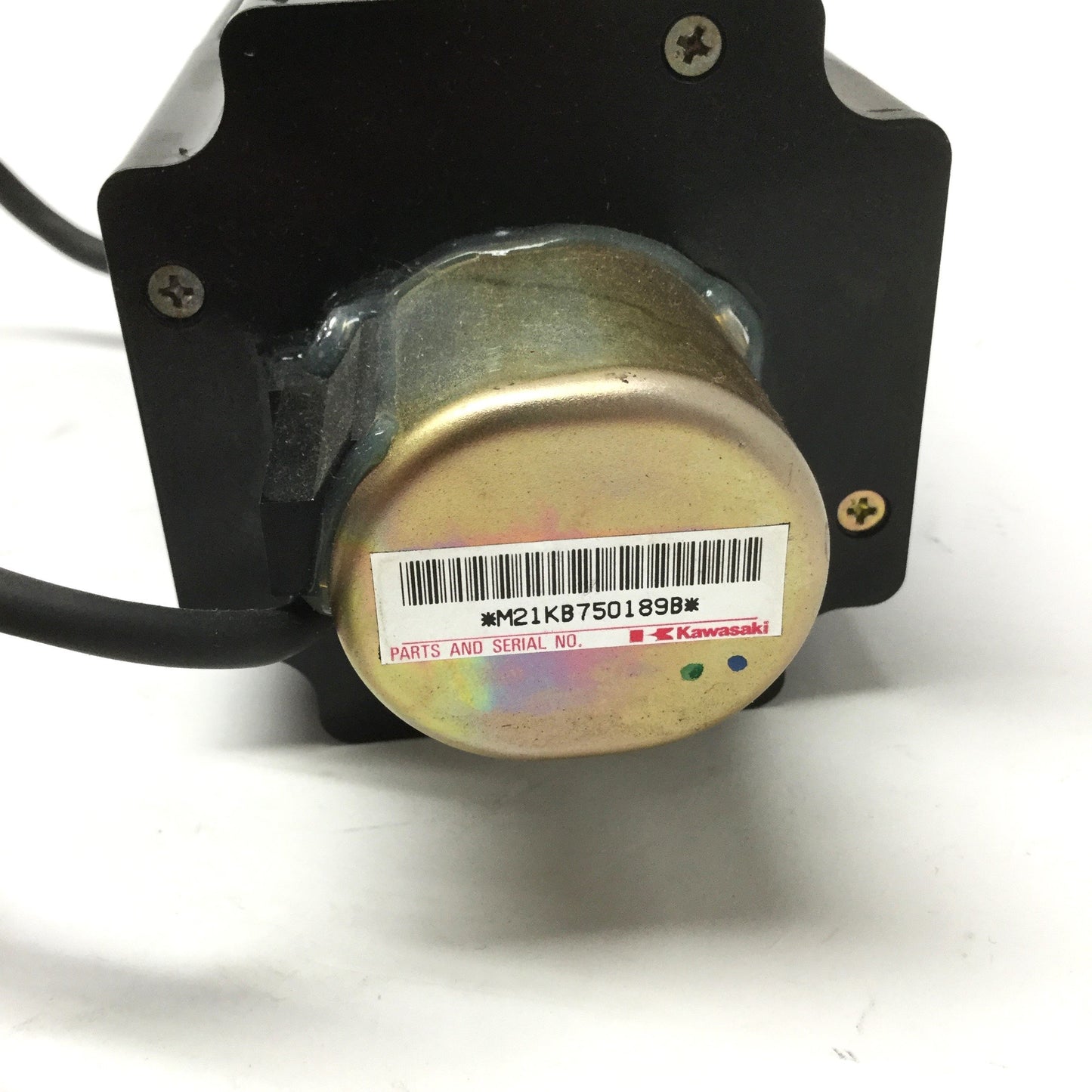 Used SANYO DENKI P50B08100VCXS9 AC Servomotor, Spline Shaft, 1000W 200VAC 5A, 86mm