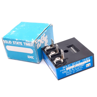 New IDEC RTS-M-1-1-V2 Solid State Timer Module, 1-630s Delay, 24VAC/DC, 0.02-1A Max