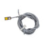 Used Turck BI2-Q4.7-AN6X Inductive Sensor, NPN N.O, 10-30VDC, 2mm, 3-Wire Leads, 1.8m