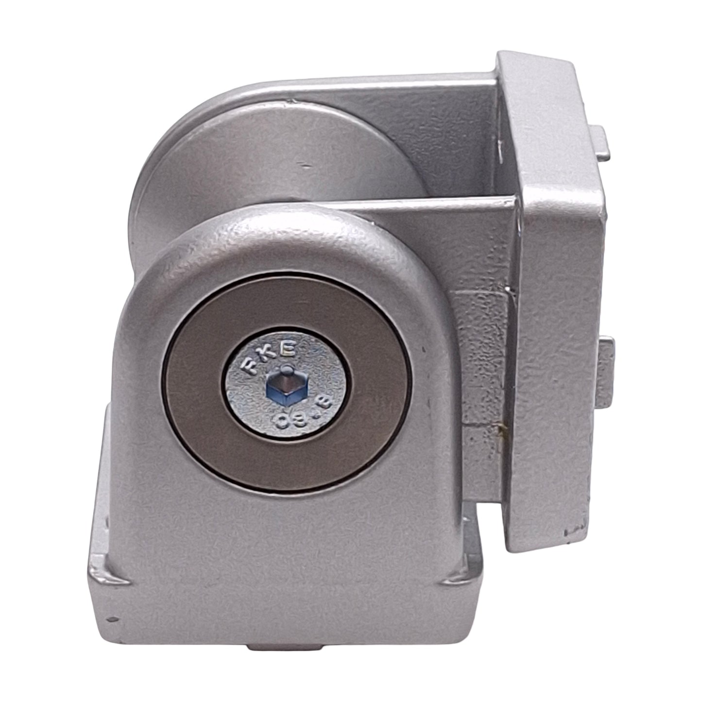 Used 80/20 14017 Pivot Joint, Series 15, 2-Hole, 1.57in x 1.57in Face, 2.52in Long