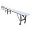 New – Open box QC Conveyors AS65 Center Drive Flat Belt Conveyor 18" Wide x 24Ft Long 120VAC