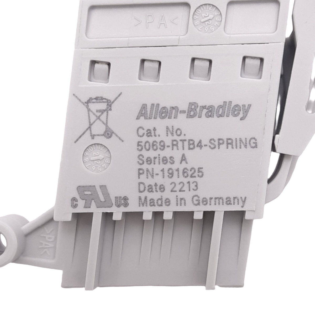 5069 Rtb4 Spring Allen Bradley 5069-RTB4-SPRING I/O Terminal Block for Compact 5000 PLC ...