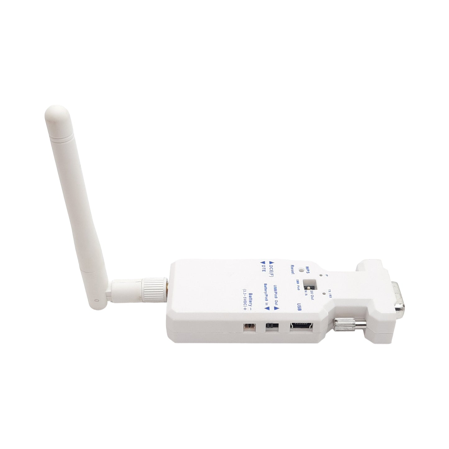 Used Tronicore UCW232C WIFI Serial Adapter, RS232 9-Pin D-Sub Female, 3.3-5VDC