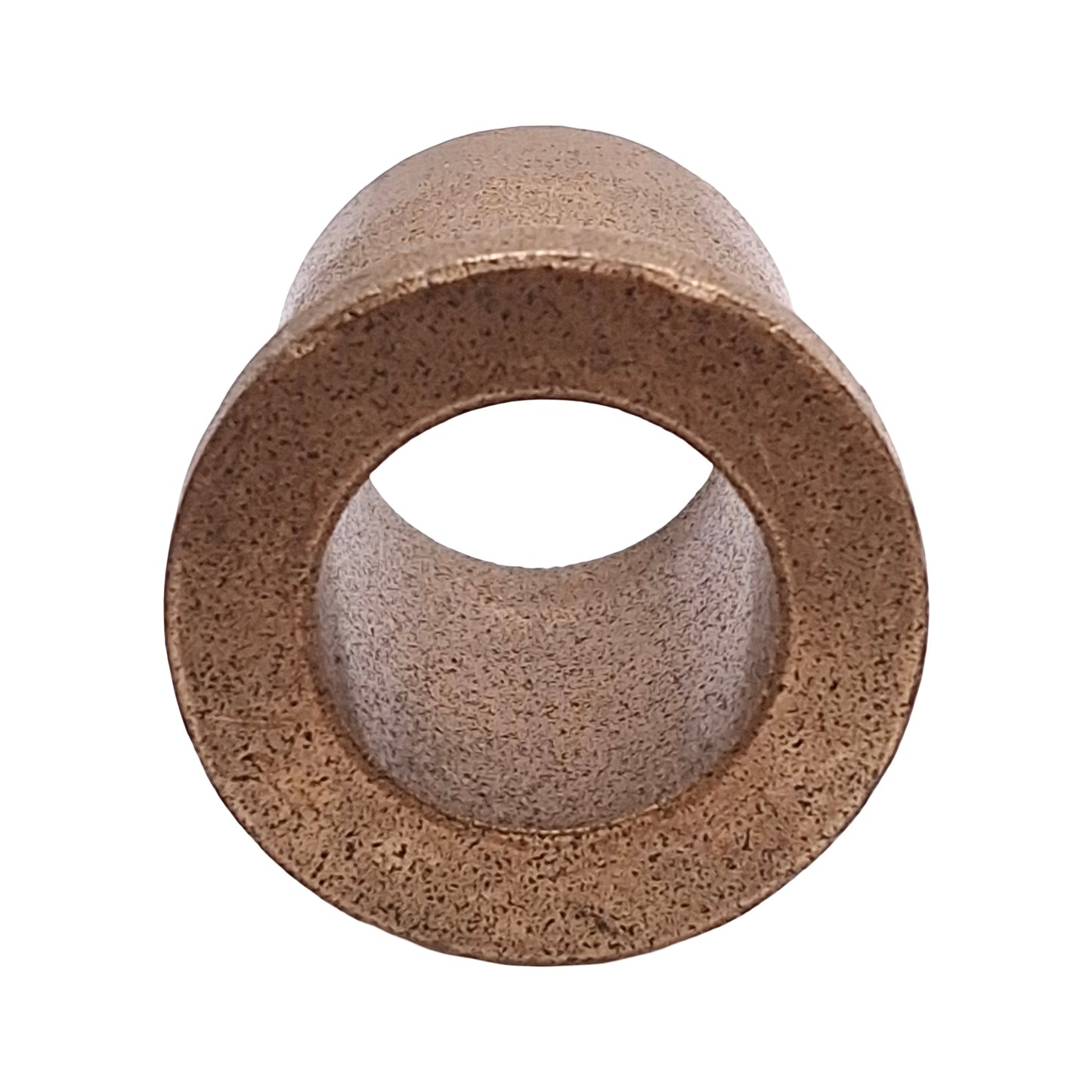 Used Lot of 10 Sintered Bronze Flanged Bushing, ø1in OD, ø3/4in ID, ø1.25in Flange