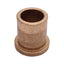 Used Lot of 10 Sintered Bronze Flanged Bushing, ø1in OD, ø3/4in ID, ø1.25in Flange