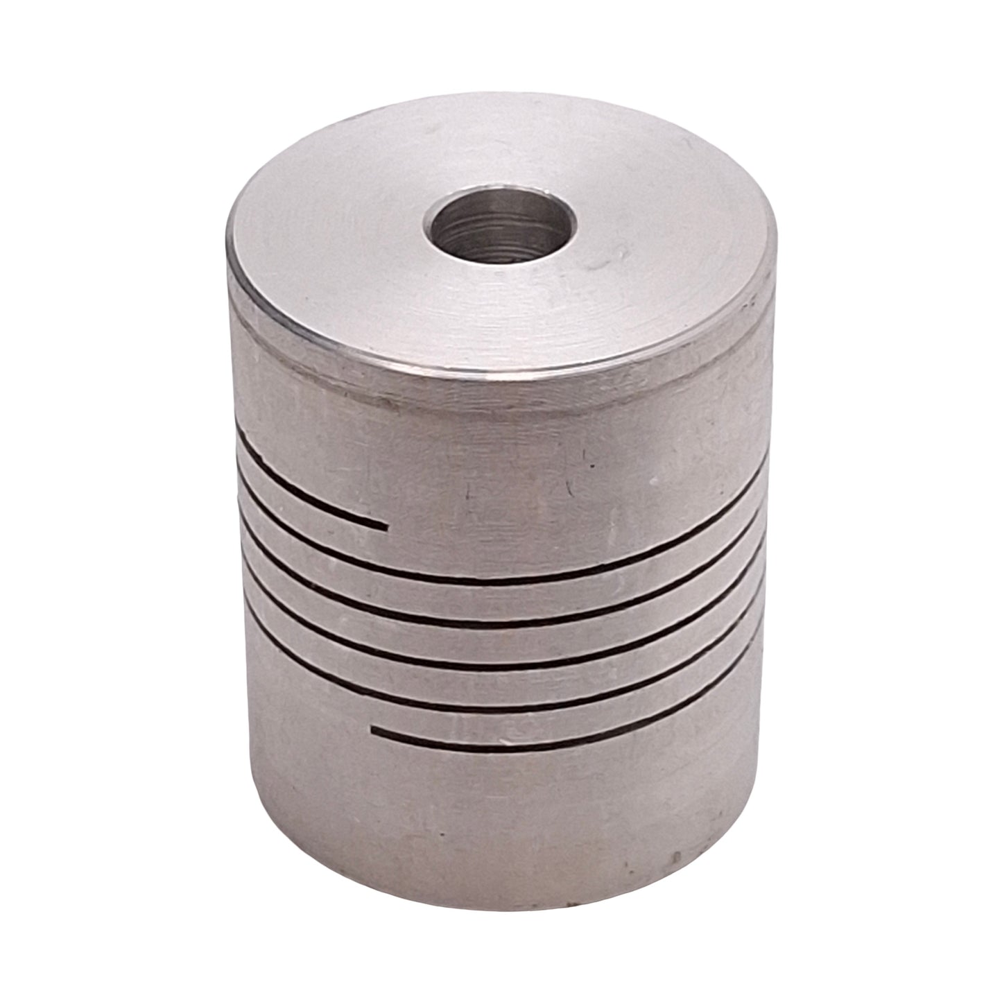 New Lot of 6 Aluminum Flexible Shaft Coupling, ø10mm & ø1/4in Bores, ø25mm x 30mm