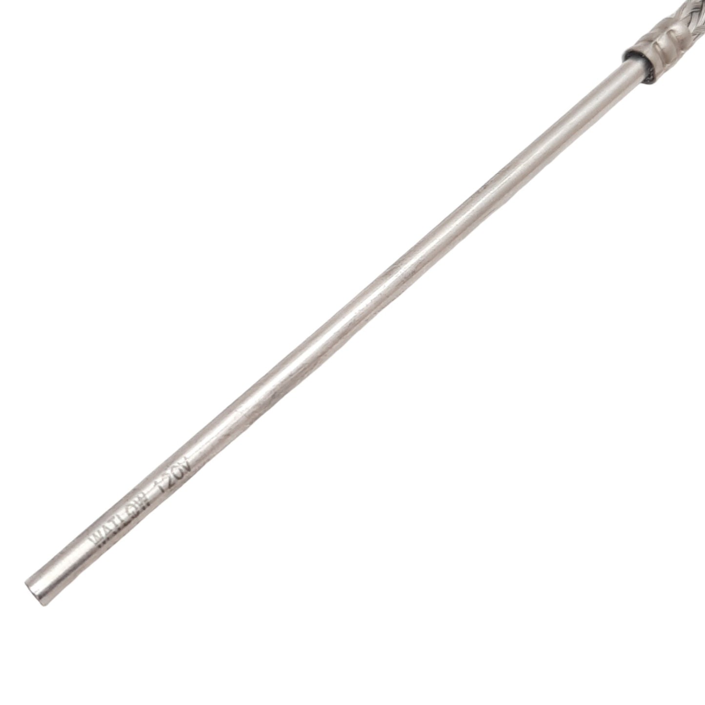 Used Watlow Industrial Heater 140W Power, 120V, ø1/8in x 3.65in Sheath, 23in Lead