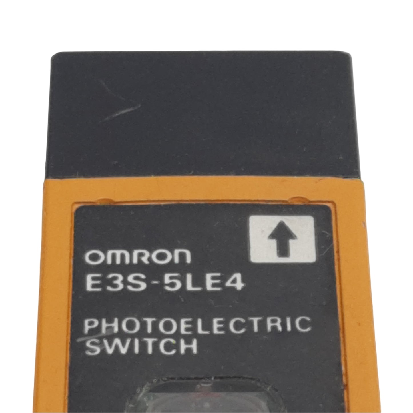 Used Omron E3S-5LE4 Photoelectric Sensor, NPN, 5m Range, 12-24VDC 50mA, 2m