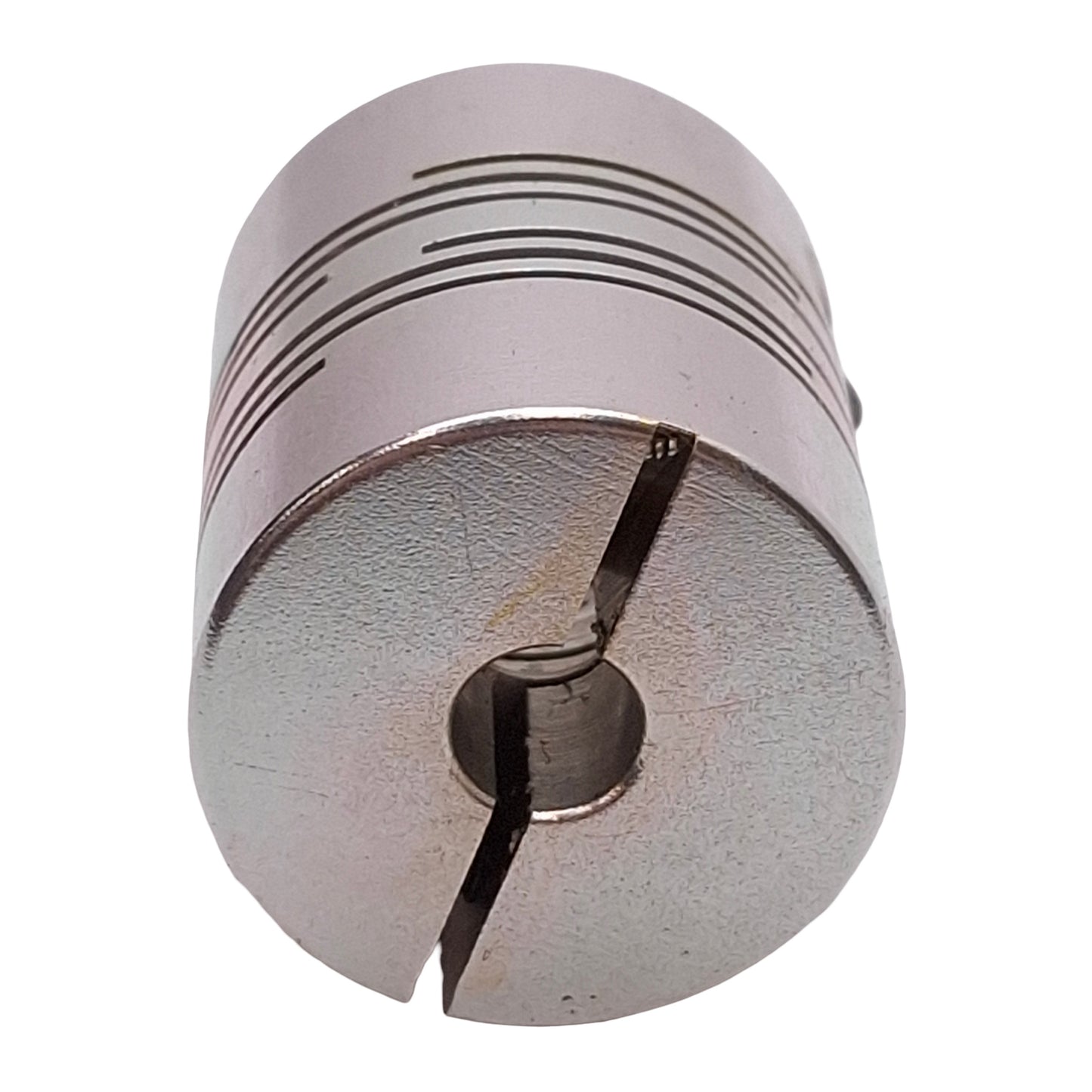 New Lot of 6 Aluminum Flexible Shaft Coupling, ø12mm & ø1/4in Bores, ø25mm x 30mm