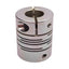 New Lot of 6 Aluminum Flexible Shaft Coupling, ø12mm & ø1/4in Bores, ø25mm x 30mm