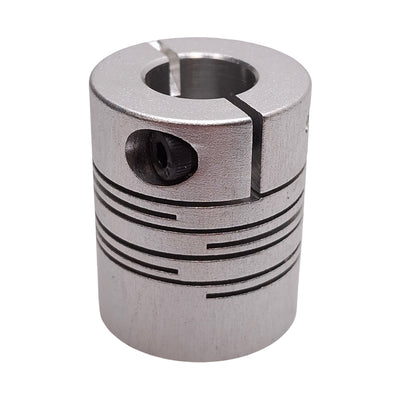 New Lot of 6 Aluminum Flexible Shaft Coupling, ø12mm & ø5mm Bores, ø25mm x 30mm