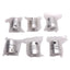 New Lot of 6 Aluminum Flexible Motor Shaft Coupling, ø12mm Bores, ø25mm x 30mm