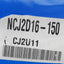 New SMC NCJ2D16-150 Pneumatic Cylinder, ø5/8in Bore, 1-1/2in Stroke, #10-32, 100psi