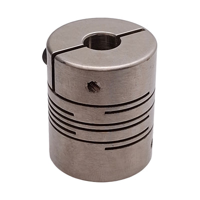 New Lot of 6 Steel Flexible Motor Shaft Coupling, ø8mm & ø5mm Bores, ø25mm x 30mm