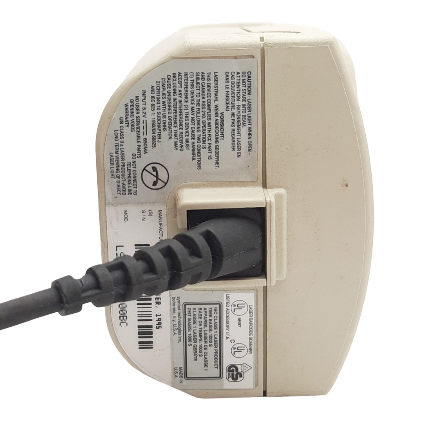 Used Symbol LS-9103-000BC Omni-Directional Scanner 8in. Depth of Field, 120VAC