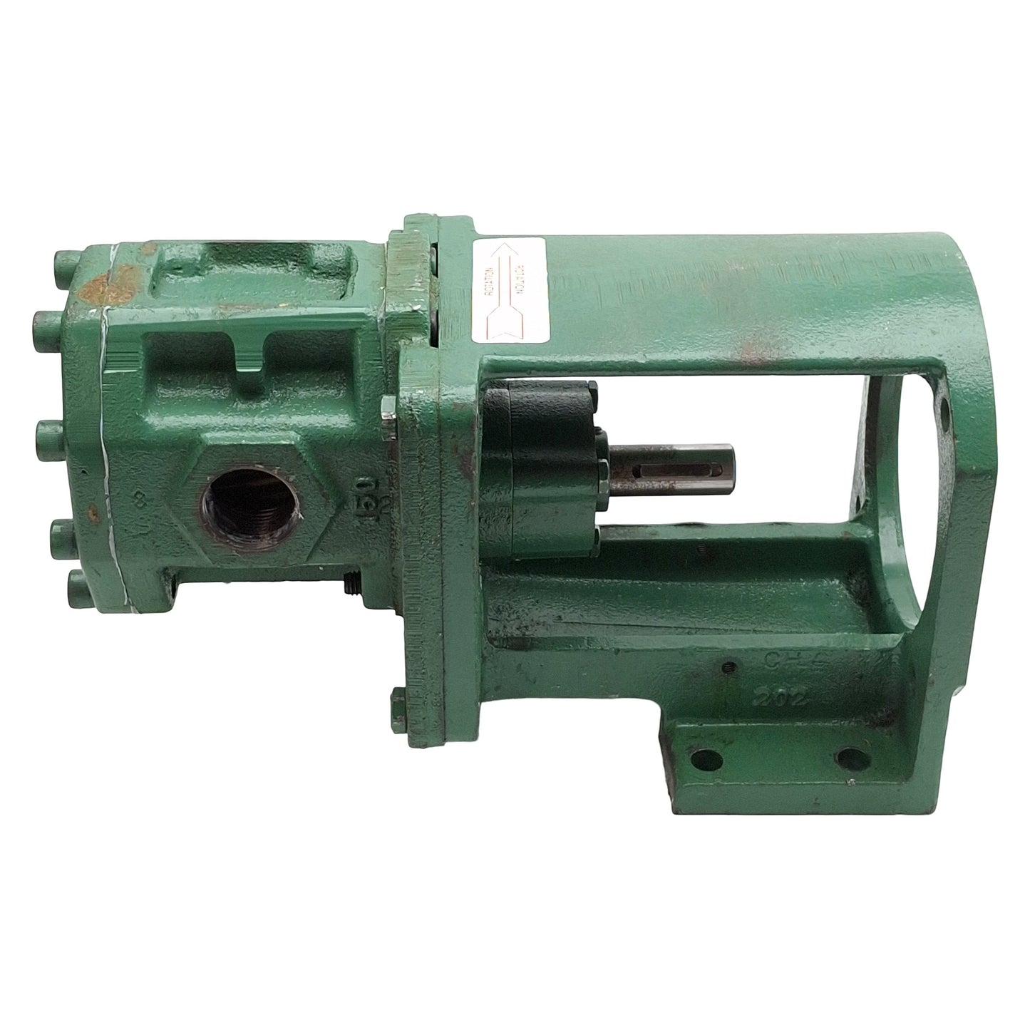 Used Albany Pump 10HC64362 Heavy Duty H-Series Gear Pump, 10GPM, 500psi, 1in NPT