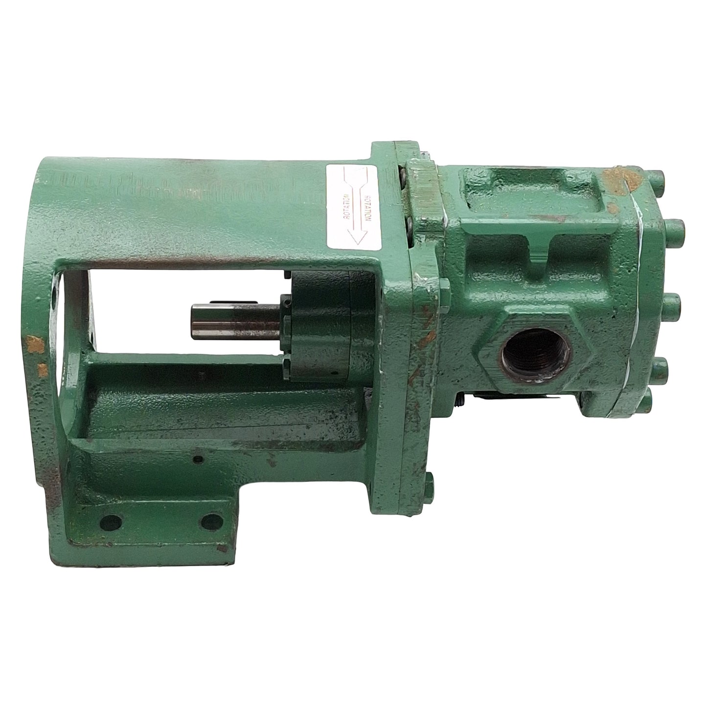 Used Albany Pump 10HC64362 Heavy Duty H-Series Gear Pump, 10GPM, 500psi, 1in NPT