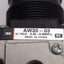 Used SMC AW30-03 Filter Regulator, 5µm, 1.0MPa Supply, 0.05-0.85MPa Set, Rc3/8