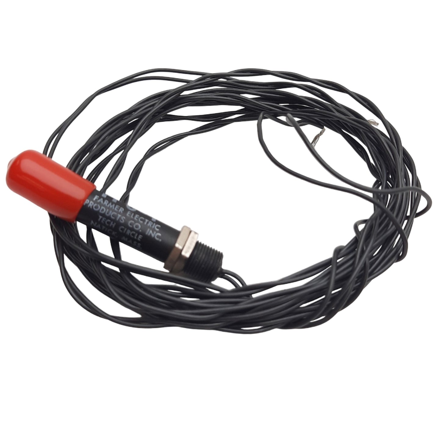 Used Farmer Electric TPC-1 Sensor, Number of Wires 2, 8ft Cable Length