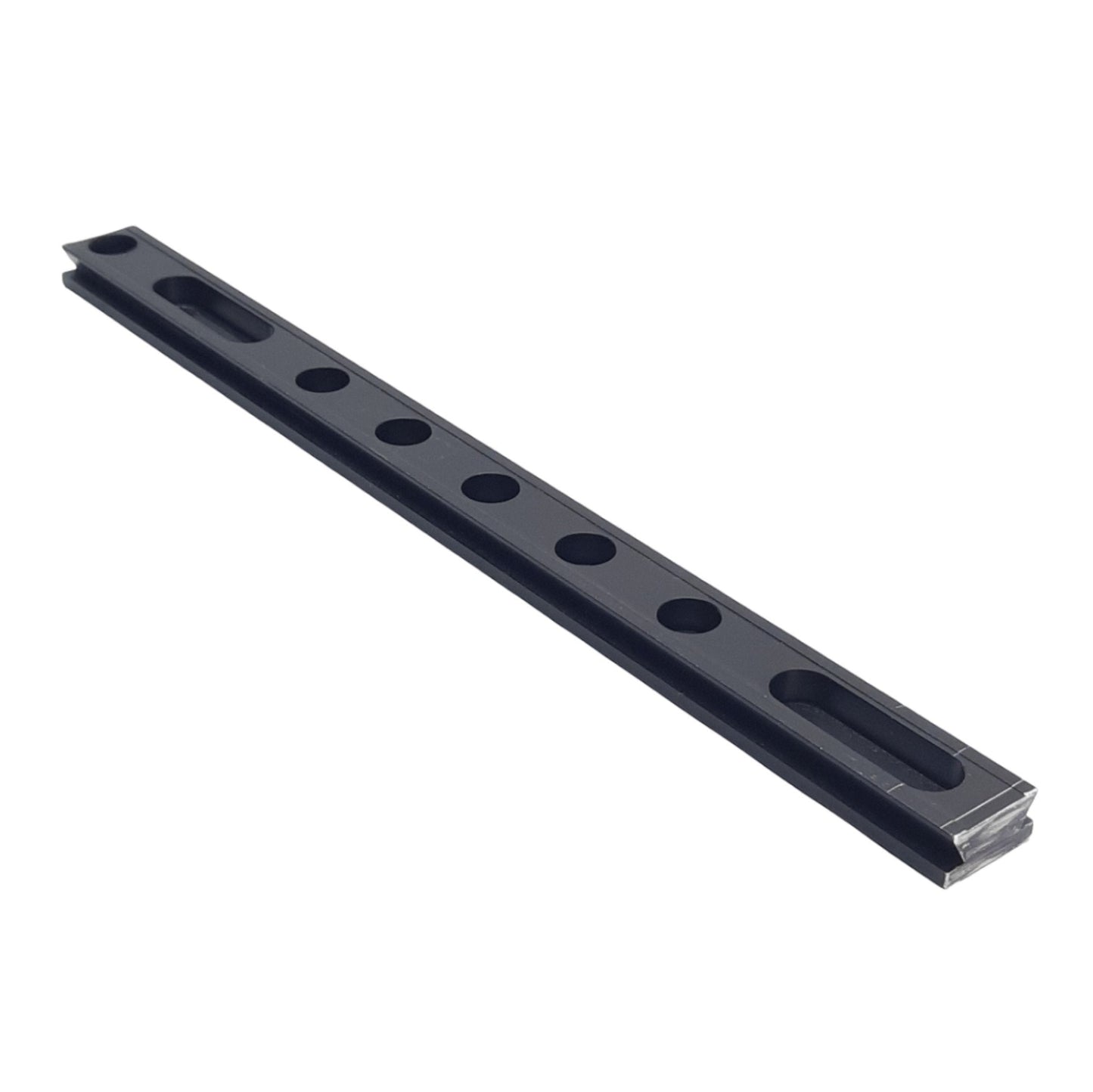 Used Thorlabs RLA2400 Dovetail Optical Rail, 9-3/4in Length, 0.75in x 0.38in, 19mm