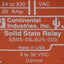 Used Continental S505-0SJ625-000 Solid-State Relay, 3-32VDC In, 25A 24-330VAC Out