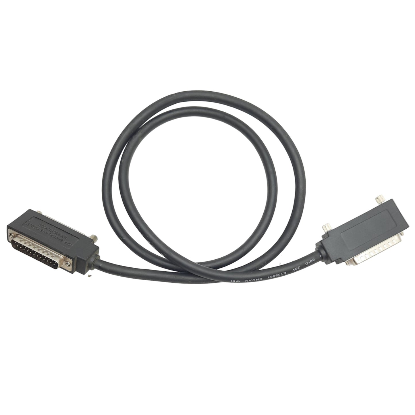 Used GE Fanuc IC693CBL300B Backplane I/O Bus Expansion Cable 1 Meter Length