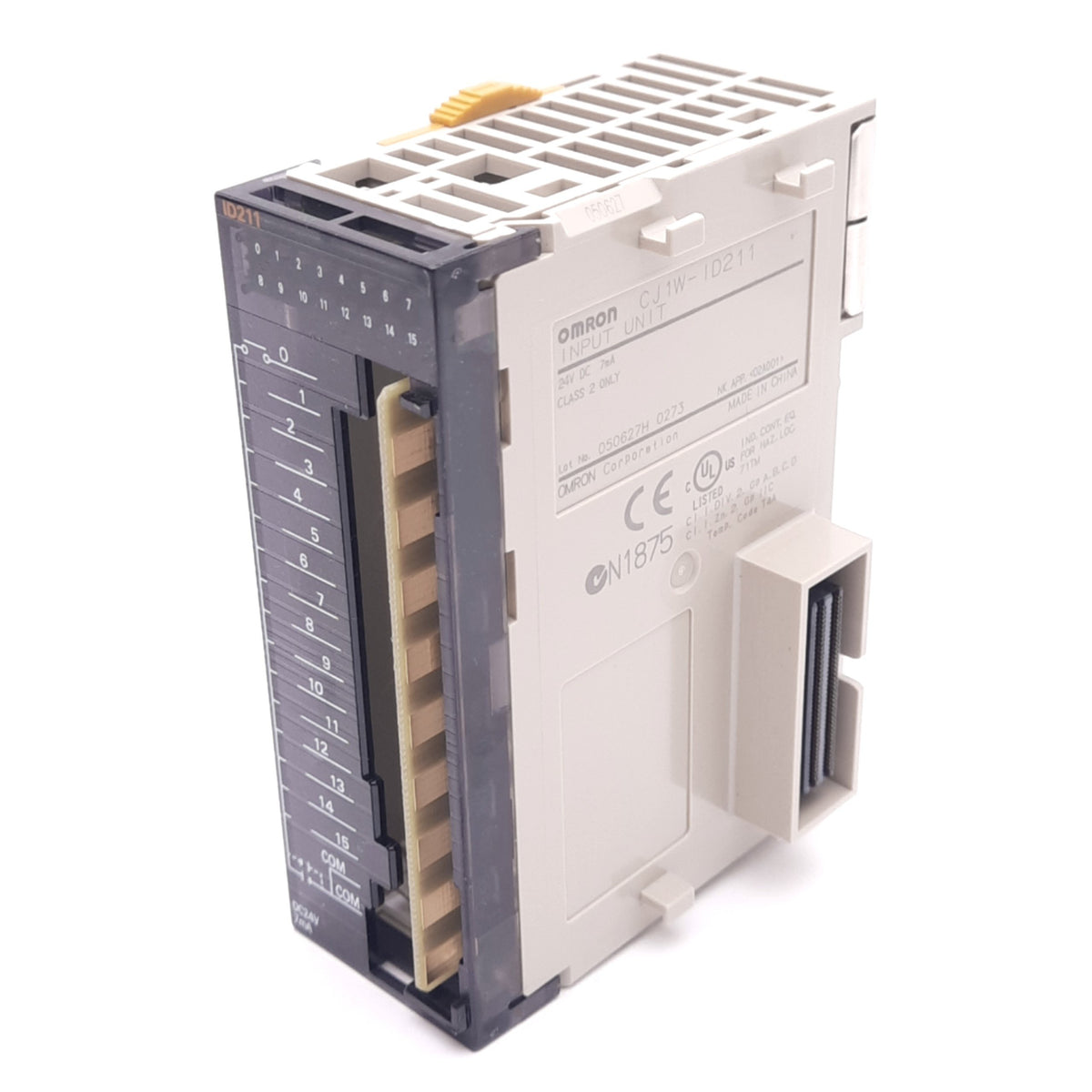 Used Omron CJ1W-ID211 Input Unit Module for CJ PLC, 16-Point, 1-Word, 24VDC