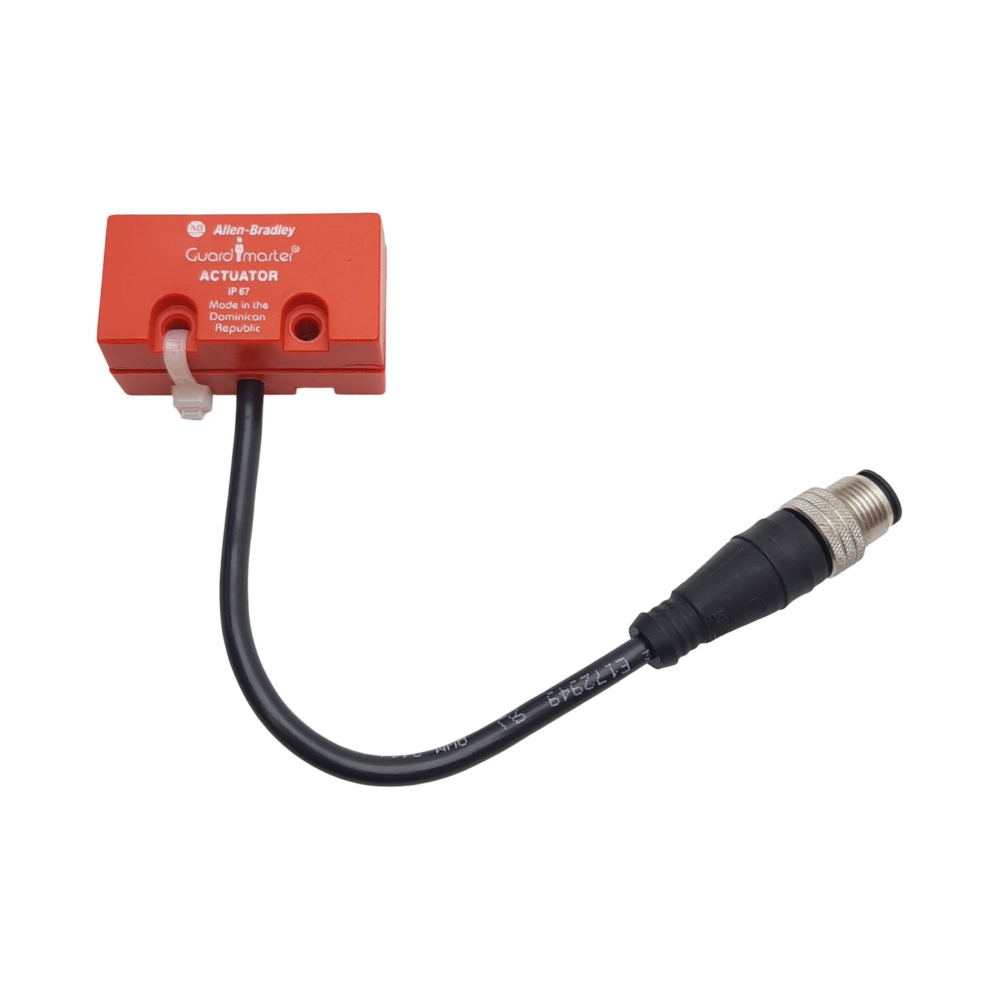 Used Allen Bradley 440N-Z2NRS1C Guardmaster Coded Sensor, 2N.C, 8mm, 24VDC, 4-Pin M12