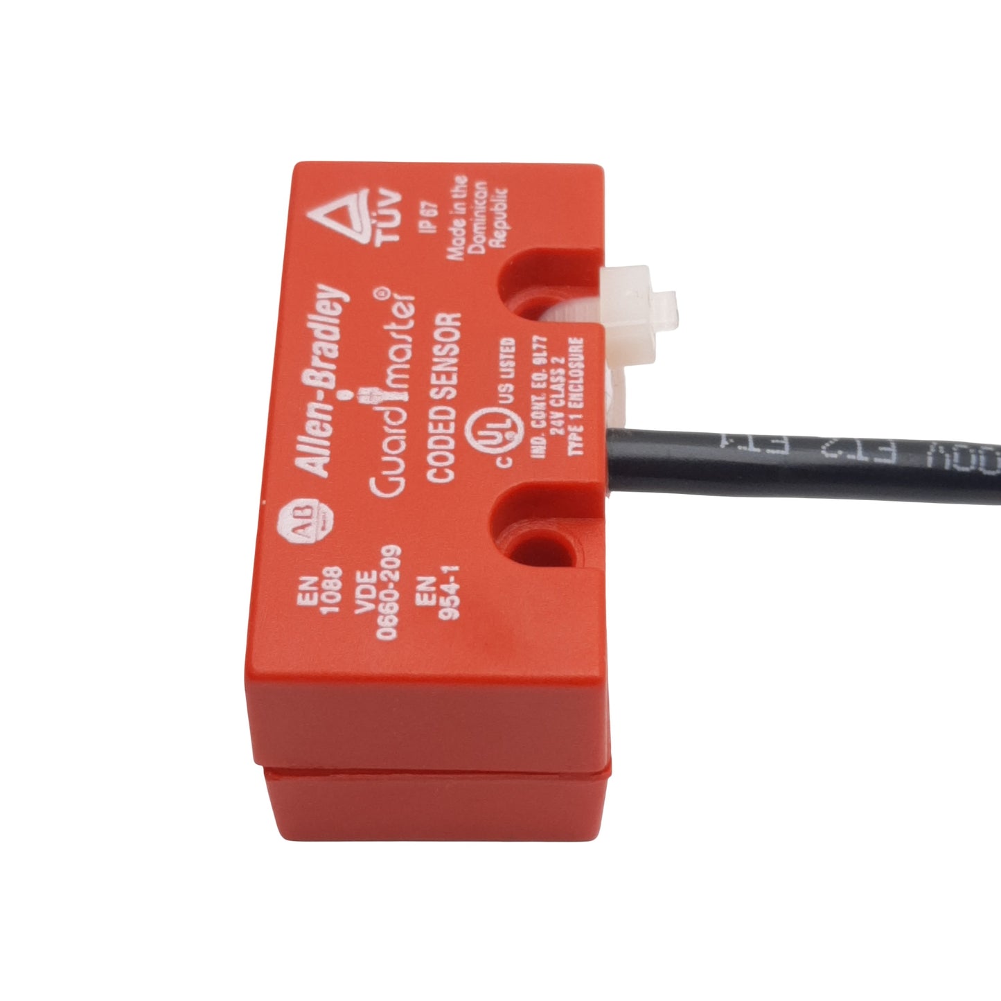 Used Allen Bradley 440N-Z2NRS1C Guardmaster Coded Sensor, 2N.C, 8mm, 24VDC, 4-Pin M12