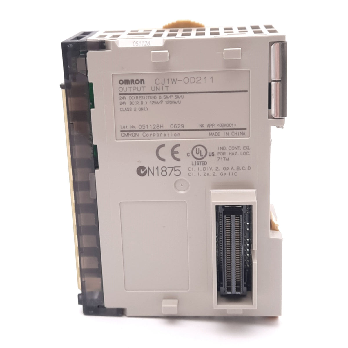 Used Omron CJ1W-OD211 Output Unit Module for CJ PLC, 16-Point, 1-Word, 24VDC